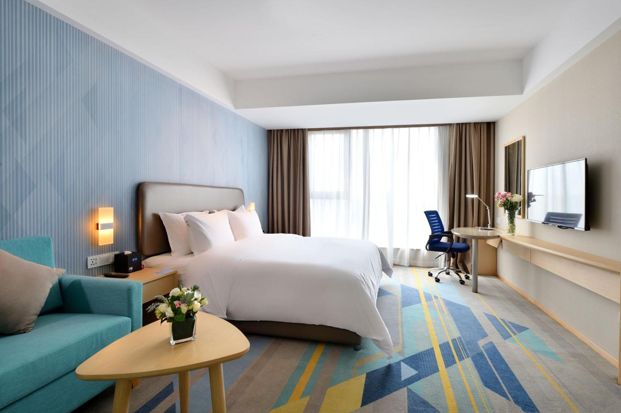 Holiday Inn Express Chengdu Tianhe By Ihg Pixian Bagian luar foto